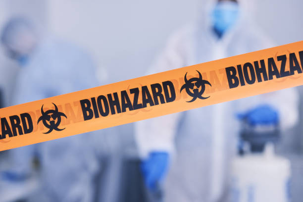 Professional Biohazard technician working in Glendale, OH